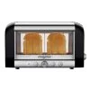 Grille Pain Inox Et Verre VISION Noir Magimix
