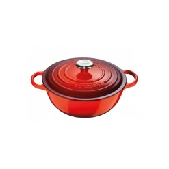 Marmite En Fonte 26 Cm Cerise Le Creuset Signature