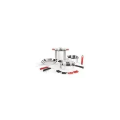 Marmite Mutine Ø 22 Cm Manche Amovible Inox Cristel -Ustensiles De Cuisine Boutique marmite mutine o 22 cm manche amovible inox cristel 1