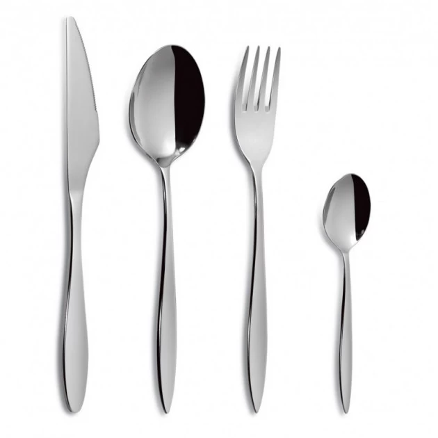 Ménagère 24 Pièces Mia Inox 18% 3 Mm Comas 3 Ménagère 24 Pièces Mia Inox 18% 3 Mm Comas