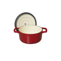 Mini Cocotte En Fonte Ronde 10 Cm Rouge Chasseur 10 Mini Cocotte En Fonte Ronde 10 Cm Rouge Chasseur -Ustensiles De Cuisine Boutique mini cocotte en fonte ronde 10 cm rouge chasseur 2