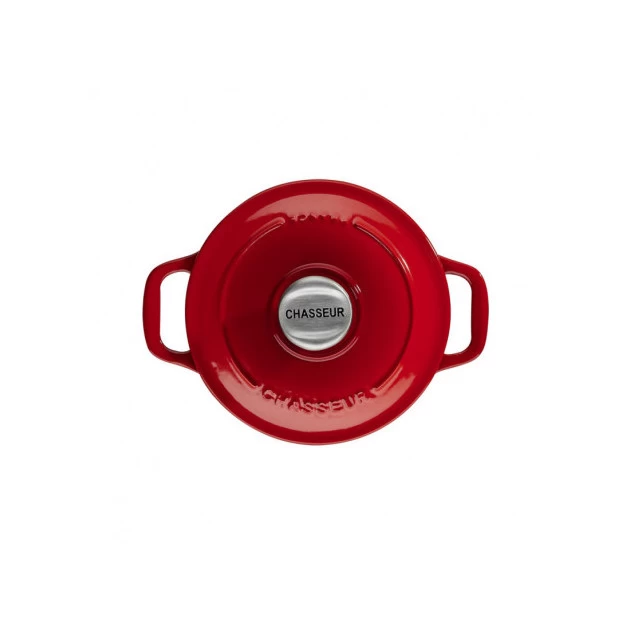 Mini Cocotte En Fonte Ronde 12 Cm Rubis Chasseur 3 Mini Cocotte En Fonte Ronde 12 Cm Rubis Chasseur