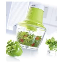 Mini Hachoir Electrique 1L Vert Et Blanc Brandt 7 Mini Hachoir Electrique 1L Vert Et Blanc Brandt -Ustensiles De Cuisine Boutique mini hachoir electrique 1l vert et blanc brandt 2