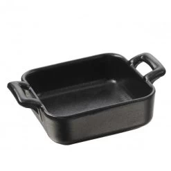 Mini Ramequin Carré Noir 7x7 Cm Belle Cuisine Revol