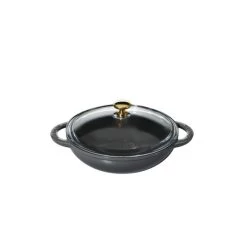 Mini Wok En Fonte 18 Cm Caviar Chasseur