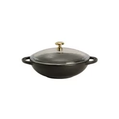 Mini Wok En Fonte 18 Cm Noir Mat Chasseur