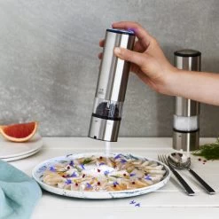 Moulin à Poivre Electrique Elis Sense U'Select 20 Cm Inox Peugeot -Ustensiles De Cuisine Boutique moulin a poivre electrique elis sense u select 20 cm inox peugeot 5