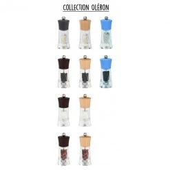 Moulin à Poivre Oléron 14 Cm Transparent-Bois Naturel Peugeot -Ustensiles De Cuisine Boutique moulin a poivre oleron 14 cm transparent bois naturel peugeot 1