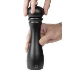 Moulin à Sel Checkmate 22 Cm Noir Mat Peugeot -Ustensiles De Cuisine Boutique moulin a sel checkmate 22 cm noir mat peugeot 1