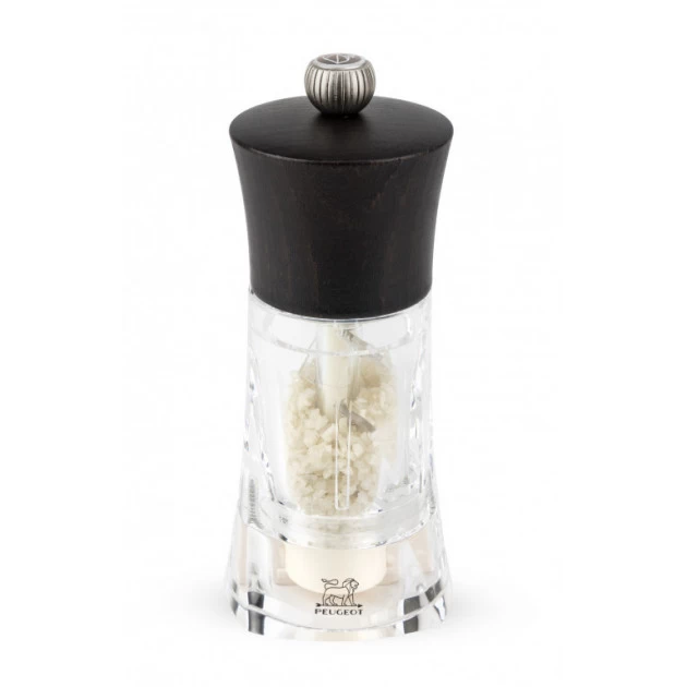Moulin à Sel Humide Oléron 14 Cm Transparent-Chocolat Peugeot 3 Moulin à Sel Humide Oléron 14 Cm Transparent-Chocolat Peugeot