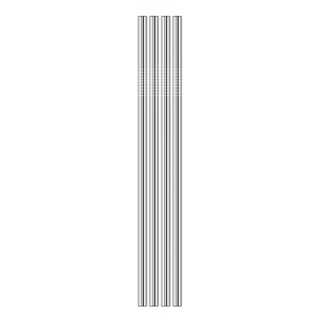 Paille En Inox Droite 21,5cm X4 Lebrun 3 Paille En Inox Droite 21,5cm X4 Lebrun