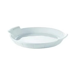 Plat à Oeuf Porcelaine Blanc Ø 18 Cm