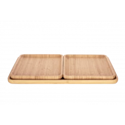 Plateau De Service En Bambou 28 X 20 Cm Pebbly 7 Plateau De Service En Bambou 28 X 20 Cm Pebbly -Ustensiles De Cuisine Boutique plateau de service en bambou 28 x 20 cm pebbly 1