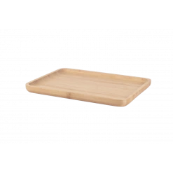 Plateau De Service En Bambou 28 X 20 Cm Pebbly