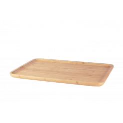 Plateau De Service En Bambou 42 X 30 Cm Pebbly