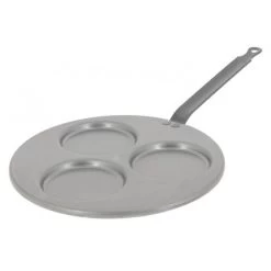 Poêle 3 Blinis Ø 10cm Carbone Plus De Buyer