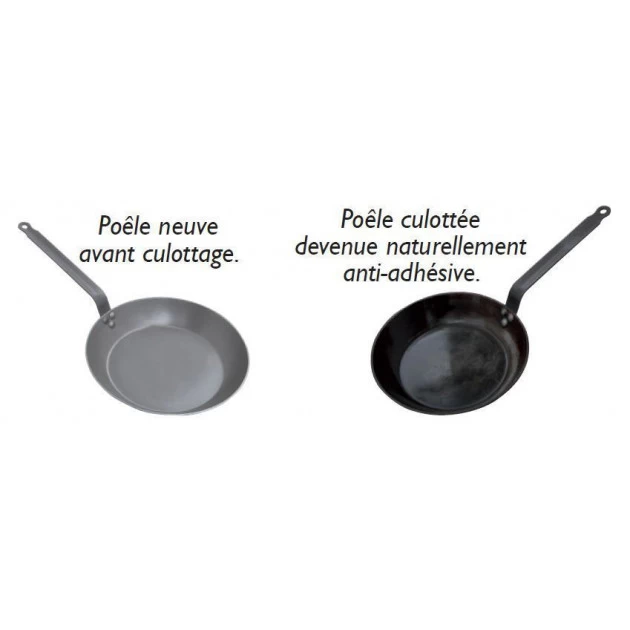 Poêle à Blinis Ø 12 Cm Minéral B Element De Buyer - Poêles En Fer 4 Poêle à Blinis Ø 12 Cm Minéral B Element De Buyer - Poêles En Fer – Image 2