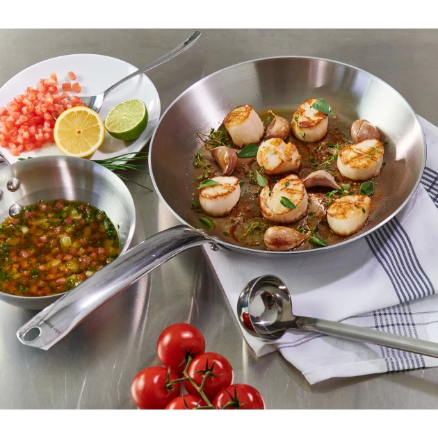 Poêle à Frire Inox Ø 24 Cm Alchimy De Buyer 4 Poêle à Frire Inox Ø 24 Cm Alchimy De Buyer – Image 2