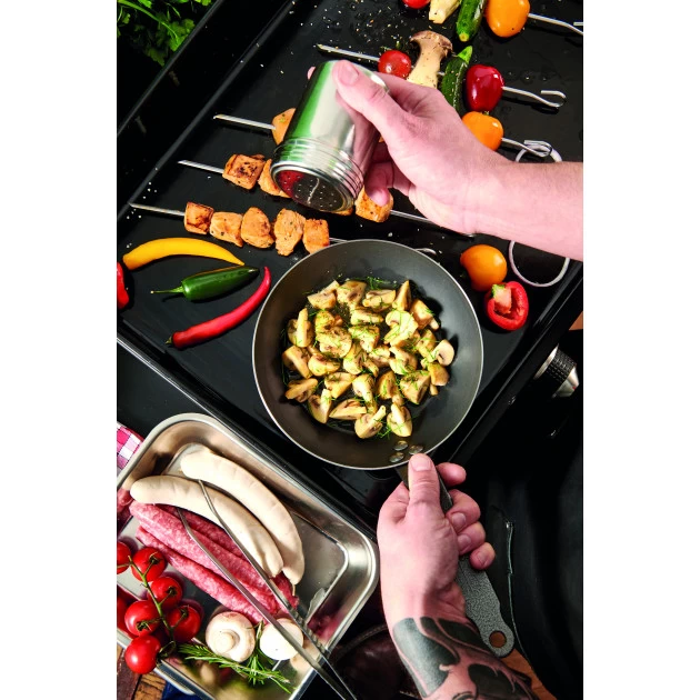 Poêle à Frire Tôle Bleue Ø 28 Cm Outdoor De Buyer 4 Poêle à Frire Tôle Bleue Ø 28 Cm Outdoor De Buyer – Image 2