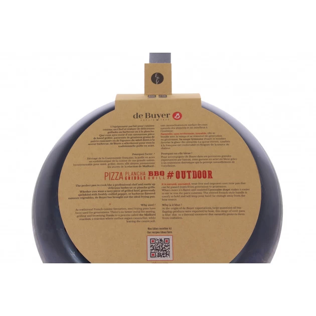 Poêle à Frire Tôle Bleue Ø 28 Cm Outdoor De Buyer 8 Poêle à Frire Tôle Bleue Ø 28 Cm Outdoor De Buyer – Image 6