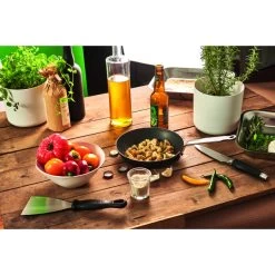 Poêle à Frire Tôle Bleue Ø 32 Cm Outdoor De Buyer -Ustensiles De Cuisine Boutique poele a frire tole bleue o 32 cm outdoor de buyer 6