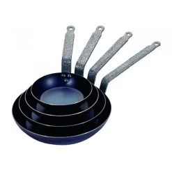 Poêle à Frire Tôle Bleue Ø 36 Cm Outdoor De Buyer -Ustensiles De Cuisine Boutique poele a frire tole bleue o 36 cm outdoor de buyer 5