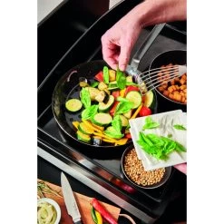 Poêle à Légumes Perforée Tôle Bleue Ø 28 Cm Outdoor De Buyer -Ustensiles De Cuisine Boutique poele a legumes perforee tole bleue o 28 cm outdoor de buyer 3