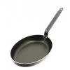 Poêle à Poisson Ovale ø36 Cm Antiadhésive Choc Resto Induction De Buyer
