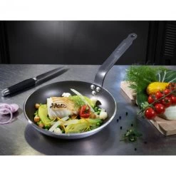 Poêle Antiadhésive ø20 Cm Choc Resto Induction De Buyer -Ustensiles De Cuisine Boutique poele antiadhesive o20 cm choc resto induction de buyer 5