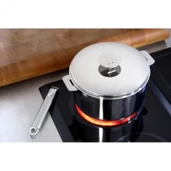 Poêle Casteline Ø 32 Cm Manche Amovible Inox Cristel -Ustensiles De Cuisine Boutique poele casteline o 32 cm manche amovible inox cristel 5