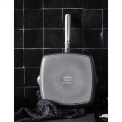 Poêle Céramique Grill Carré 26 Cm CELESTE GreenPan -Ustensiles De Cuisine Boutique poele ceramique grill carre 26 cm celeste greenpan 2