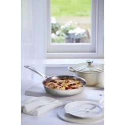 Poêle Inox 30 Cm Le Creuset Signature 7 Poêle Inox 30 Cm Le Creuset Signature -Ustensiles De Cuisine Boutique poele inox 30 cm le creuset 2