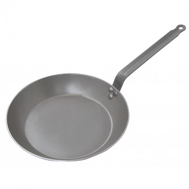 Poêle Lyonnaise Carbone Plus Ø 22 Cm De Buyer, Tôle, Queue Feuillard 3 Poêle Lyonnaise Carbone Plus Ø 22 Cm De Buyer, Tôle, Queue Feuillard