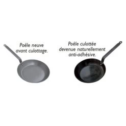 Poêle Ø 26 Cm Minéral B Element De Buyer - Poêles En Fer -Ustensiles De Cuisine Boutique poele o 26 cm mineral b element de buyer poeles en fer 3