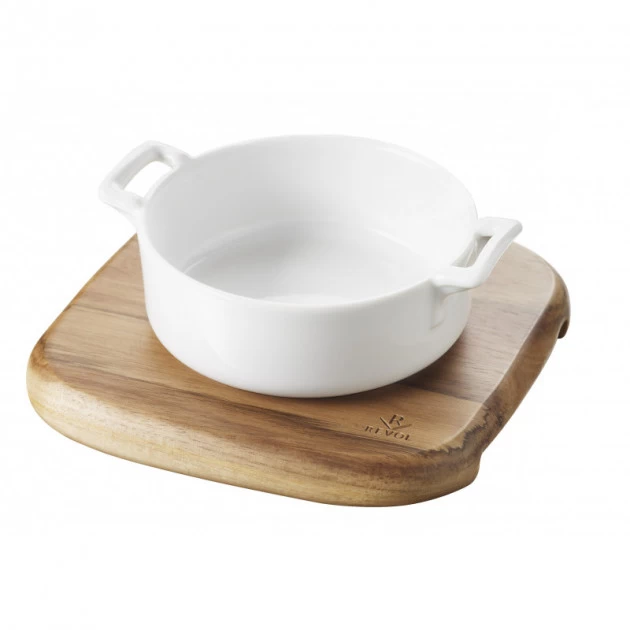 Ramequin Rond Blanc Ø12 Cm Belle Cuisine Revol 4 Ramequin Rond Blanc Ø12 Cm Belle Cuisine Revol – Image 2