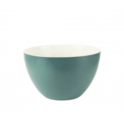 Saladier Mélamine Bleu Et Blanc 22 Cm DUO – Zak! Designs