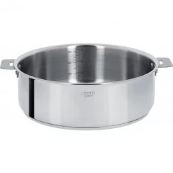 Sauteuse Casteline Ø 24 Cm Manche Amovible Inox Cristel