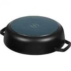 Sauteuse En Fonte Chistera 28 Cm Noir Staub 13 Sauteuse En Fonte Chistera 28 Cm Noir Staub -Ustensiles De Cuisine Boutique sauteuse en fonte chistera 28 cm noir staub 4