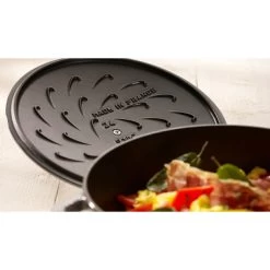 Sauteuse En Fonte Chistera 28 Cm Noir Staub 15 Sauteuse En Fonte Chistera 28 Cm Noir Staub -Ustensiles De Cuisine Boutique sauteuse en fonte chistera 28 cm noir staub 6