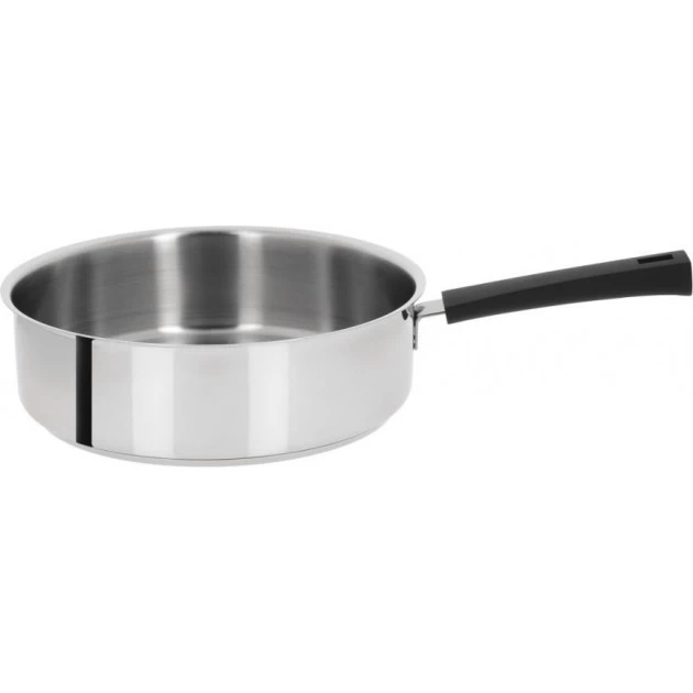 Sauteuse Mutine Ø 24 Cm Manche Fixe Inox Cristel 4 Sauteuse Mutine Ø 24 Cm Manche Fixe Inox Cristel – Image 2