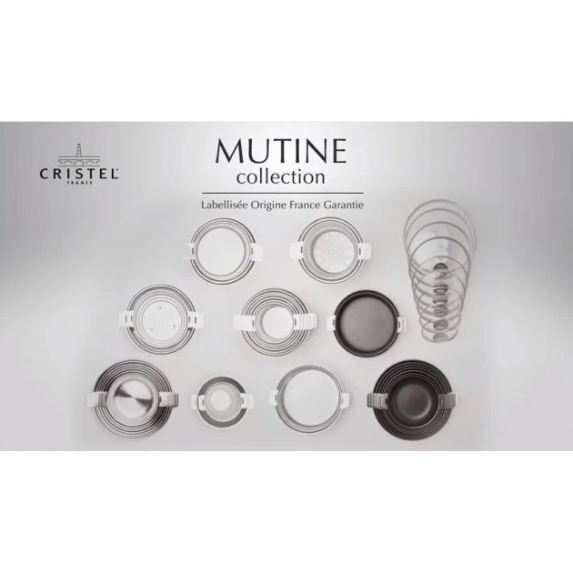 Sauteuse Mutine Ø 32 Cm Manche Amovible Inox Cristel 5 Sauteuse Mutine Ø 32 Cm Manche Amovible Inox Cristel – Image 3