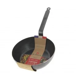 Sauteuse Paysanne Tôle Bleue Ø 24 Cm Outdoor De Buyer -Ustensiles De Cuisine Boutique sauteuse paysanne tole bleue o 24 cm outdoor de buyer 1