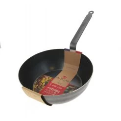 Sauteuse Paysanne Tôle Bleue Ø 28 Cm Outdoor De Buyer -Ustensiles De Cuisine Boutique sauteuse paysanne tole bleue o 28 cm outdoor de buyer 1