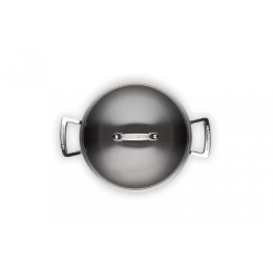 Sauteuse Provençale 24 Cm Anti-Adhérente Avec Couvercle Les Forgées Le Creuset -Ustensiles De Cuisine Boutique sauteuse provencale 24 cm anti adherente avec couvercle les forgees le creuset 4