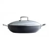 Sauteuse Provençale 30 Cm Anti-Adhérente Avec Couvercle Les Forgées Le Creuset -Ustensiles De Cuisine Boutique sauteuse provencale 30 cm le creuset avec couvercle les forgees