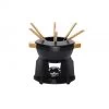 Service à Fondue Poignées Bois Noir Mat Le Creuset -Ustensiles De Cuisine Boutique service a fondue poignees bois noir mat le creuset