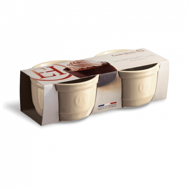 Set De 2 Ramequins En Céramique N°10 Cm Argile Emile Henry 4 Set De 2 Ramequins En Céramique N°10 Cm Argile Emile Henry – Image 2