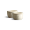 Set De 2 Ramequins En Céramique N°10 Cm Argile Emile Henry