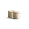 Set De 2 Ramequins En Céramique N°8 Cm Argile Emile Henry