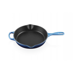 Skillet Rond Profond 26cm En Fonte Azur Le Creuset